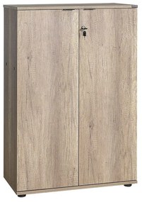 Estante/Arquivador "Biblioteca" - Nogueira Claro - 72x109x34cm - Desig