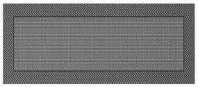 Tapete de Exterior "ARAKIL" Preto e Cinza 250x600 cm PP