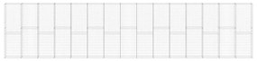 Muro gabião com tampas aço galvanizado 900x30x200 cm