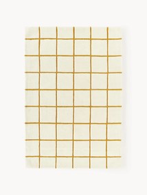 Tapete em lã artesanal com relevo Kallie