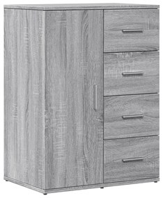 Aparadores 2 pcs 59x39x80 cm derivados madeira cinzento sonoma