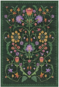 Tapete lavável de pelo curto Protea by Iris Apfel