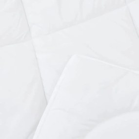 Edredom de Inverno 3 pcs Branco 260 x 220 cm Microfibra