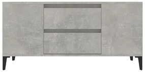 Móvel p/ TV 102x44,5x50 cm derivados madeira cinzento cimento