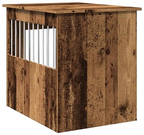 Móveis para caixas para cães madeira velha 55x75x65 cm
