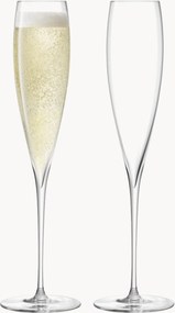 Copos de champanhe artesanal Savoy, conjunto de 2