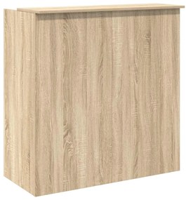 Balcão recepção 100x50x103,5 cm deriv. madeira carvalho sonoma