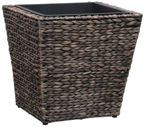 Vasos/floreiras 3 pcs jacinto de água castanho