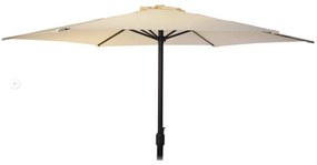 Parasol Edm Têxtil Cinzento Claro Ferro