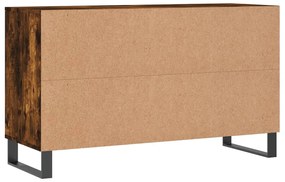 Sapateira 102x36x60 cm derivados de madeira carvalho fumado