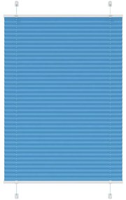 Azul Plissada Cega 100x150 cm Largura Tecido 99,4 cm Poliéster
