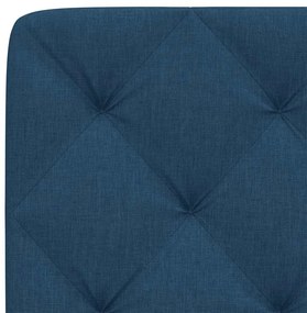 Almofadão de cabeceira 80 cm tecido azul