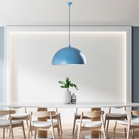 Candeeiro de Teto Kure – Azul Claro – Ø60 h:35 cm
