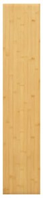 Prateleira de parede 100x20x1,5cm bambu