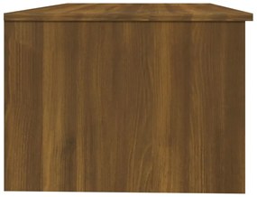 Mesa centro 102x50x36 cm derivados de madeira carvalho castanho