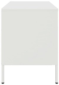 Móvel de TV 68x39x50,5 cm aço branco