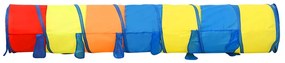 Túnel de brincar infantil 245 cm poliéster multicor