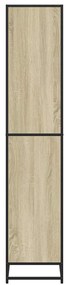 Estante 60x35x170,5 cm derivados de madeira carvalho sonoma
