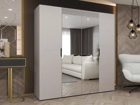 Roupeiro Hartford 514, Caxemira, 202x200x50cm, 144 kg, Portas de roupeiro: Com dobradiças