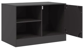 Móvel de TV 67x39x44 cm aço preto