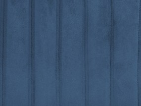 Poltrona em veludo azul escuro VARBERG Beliani
