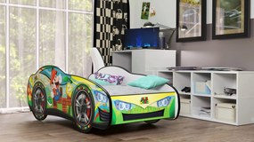 Cama Infantil Crianças Oferta Colchão Espuma Racing Car Herois 140 x 70 - Super Mário