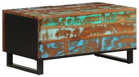 Mesa de centro 80x51x40 cm madeira de acácia maciça