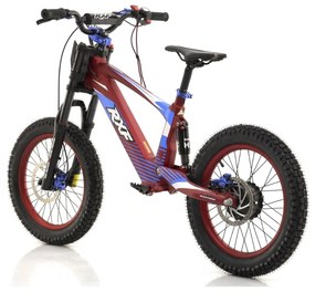 Bicicleta elétrica infantil 500W Roan RXF Evo Racing 18" Vermelho