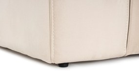 Sofá de 1 Lugar Lora – Creme – 110x108x65 cm