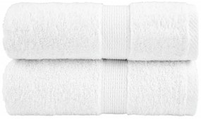 Toalhas de mãos premium SOLUND 2 pcs 30x30 cm 600 g/m2 branco