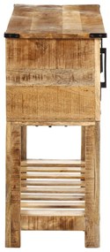Mesa consola 100x35x75 cm madeira de mangueira maciça