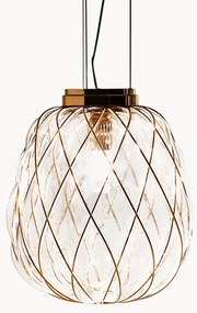 Candeeiro suspenso artesanal Pinecone