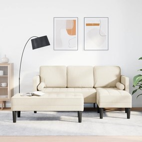 vidaXL Conjunto de Sofás 2 pcs Linho 173 x 131 x 67 cm tecido