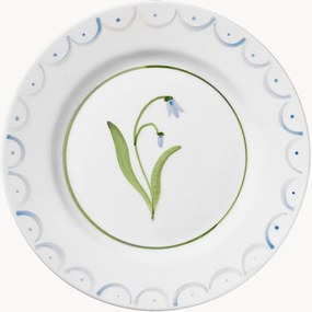 Prato de pequeno-almoço pintado à mão Cottage Flower