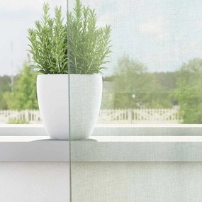 Cortinas de voile com laços 2 pcs cinzento-claro 140x245 cm