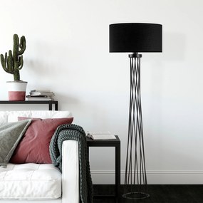 Candeeiro de Pé Tall – Preto – 50x175x50 cm