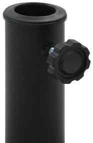 Base de guarda-sol redonda poliresina 19 kg preto