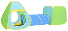 Tenda de brincar infantil com 350 bolas multicolorido