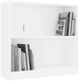 Estante 80x24x75 contraplacado branco