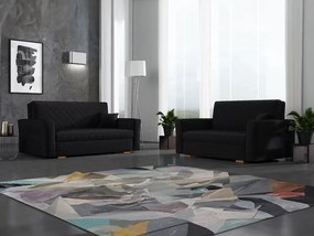 Conjunto de mobiliário com estofo Clarona IV, Mobiliário já montado, Madeira: Pinheiro