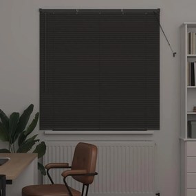 Persiana de Janela Cinzento-escuro 80 x 130 cm Alumínio