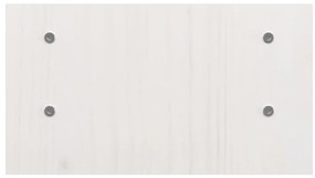 Suporte para monitor 50x27x15 cm pinho maciço branco