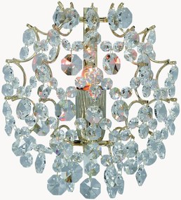 Candeeiro de parede em vidro de cristal Rosendal