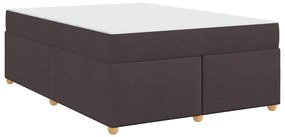 Estrutura da Cama Outros Castanho escuro 160 x 200 cm tecido