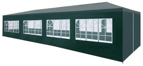 Tenda para festas 3x12 m verde