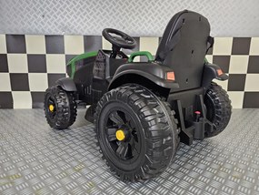 Trator elétrico crianças 12V tractor Farmer Verde Com controlo remoto