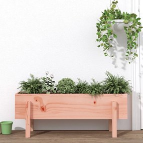Canteiro elevado de jardim 101x30x38 cm madeira douglas maciça