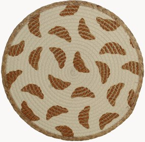 Individuais de mesa Croissant, conjunto de 4