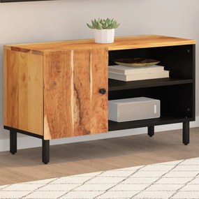 vidaXL Móvel de TV 80x33x46 cm madeira de acácia maciça