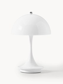 Candeeiro de mesa LED portátil e regulável Panthella, Alt 24 cm, Design Verner Panton